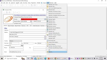 SQL ACCOUNTING BASIC TRAINING (MANDARIN)
