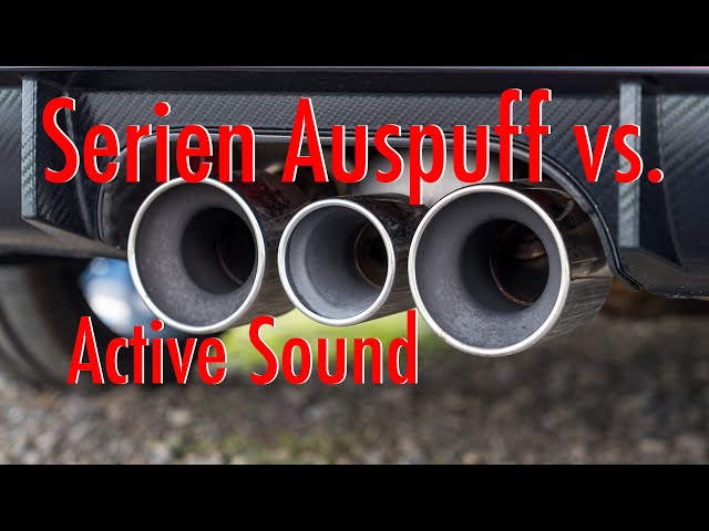 Auspuff Active Sound Demo 