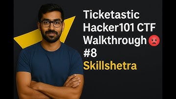 Solving "Ticketastic" | Hacker101 CTF Walkthrough #8 | Skillshetra