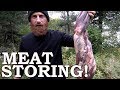 How to PRESERVE Meat in the FOREST using PRIMITIVE TECHNOLOGY! | 100% WILD FOODS! Ep9