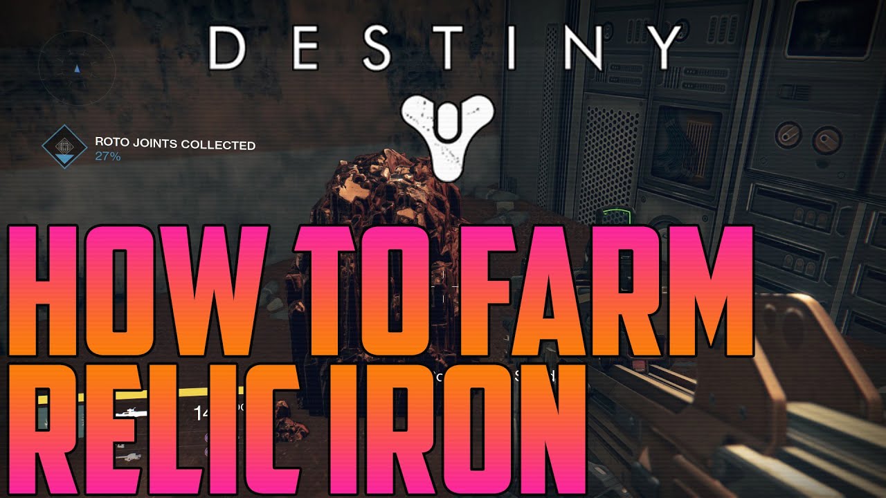 Destiny - Fastest Method to Farm "Relic Iron" on Mars - (150+ Relic