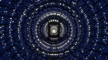 Spinning Optical Illusion in Blender 3D.