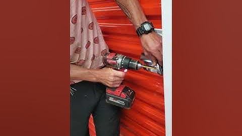 Is drilling out a circular lock at U-haul