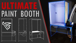 ULTIMATE SPRAY PAINTING BOOTH: Perfect for Airbrushing!