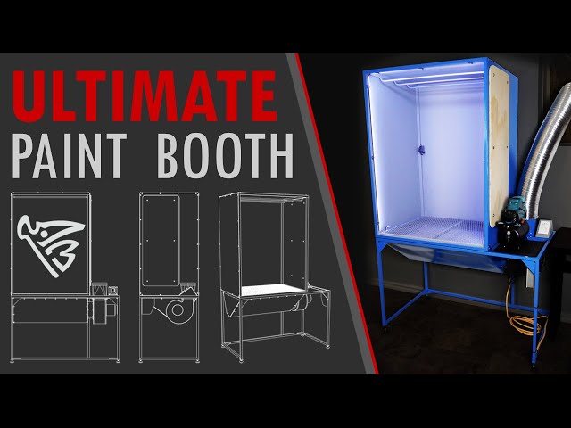 HOW TO: Making a Custom Paint Booth with Lights! - Punished Props Academy