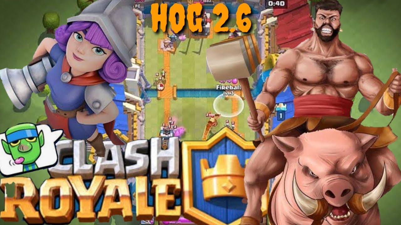 Hog rider deck 2.6 - YouTube.