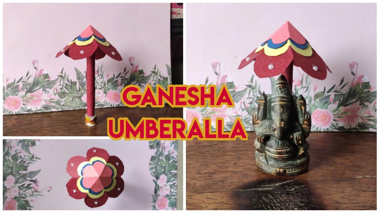 How to make ganesha umbrellaGaneshumbrella making with paperSimple