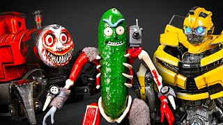How to Make Pickle Rick, Choo-Choo Charles and Other Epic Robot Monsters! ӀӀ Best DIY Projects!