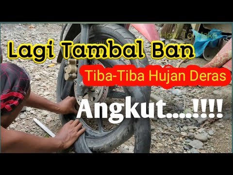 Cara Ganti  Ban  Dalam Sepeda Motor  YouTube