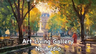 TV Wall Art Slideshow | Embracing Paris: Captivating Journey through Cityscapes & Art (No Sound)