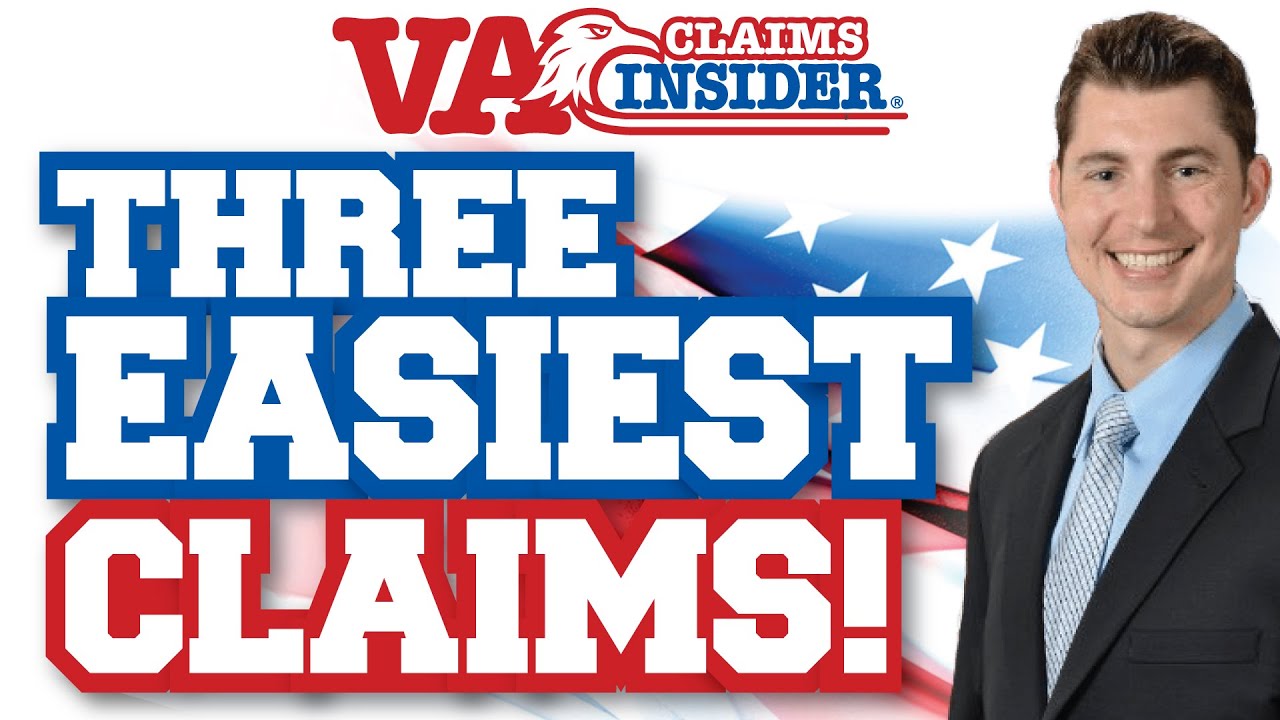 Top 3 Easiest Things to Claim for VA Disability [LIVE] YouTube