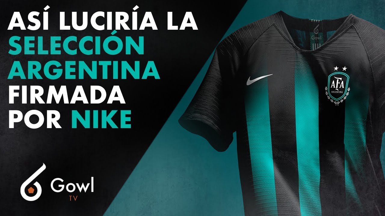 CAMISETA selección ARGENTINA 2021 2020 nike ⚽ esta increible camisa nike para la copa america) - YouTube