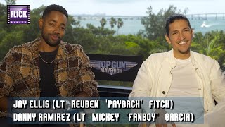 Top Gun: Maverick Interview | Jay Ellis \& Danny Ramirez | Top Gun