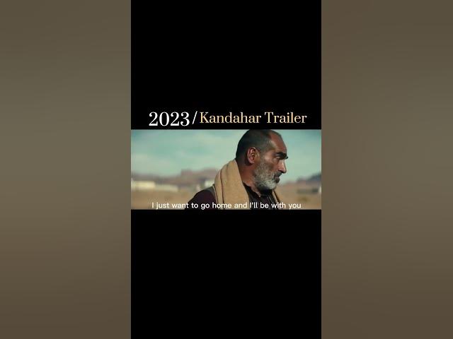 Kandahar Trailer (2023) Gerard Butler