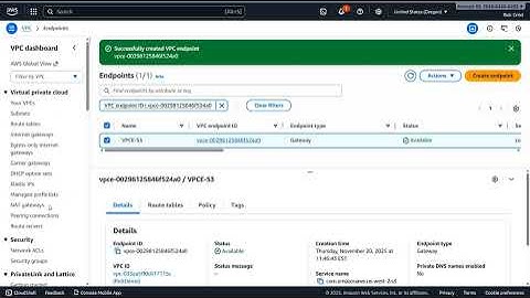 How to Create an S3 VPC Endpoint in AWS (Step-by-Step Demo)