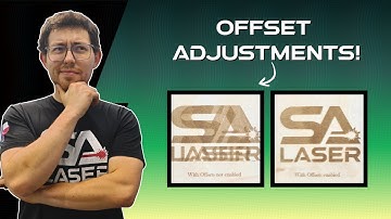 Why Is My Laser Engraving Blurry? - Offset Adjustment