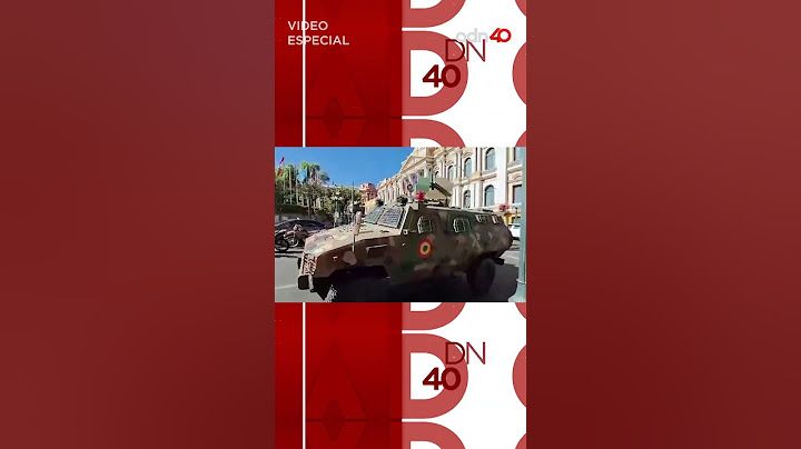 Movilizaciones del ejército en Bolivia, Evo Morales denuncia un supuesto Golpe de Estado