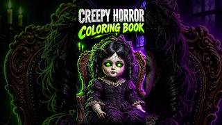 I Found The Best Stress Relief Ever... It's This Creepy Doll Coloring Book 😭