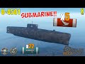 Submarine u4501 5 kills  111k damage  world of warships gameplay