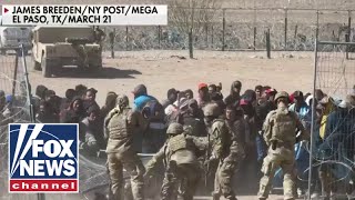 Nine migrants charged with assault, inciting a riot after storming border