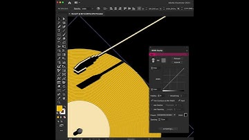 Easily apply stroke stamps in Illustrator with #WidthScribe | Astute Graphics Quick Tip #Shorts