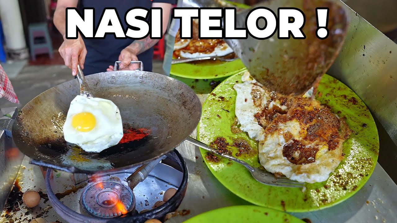 NASI TELOR PECAH KONGSI, ANAK DAN BAPAK BUKA SENDIRI !