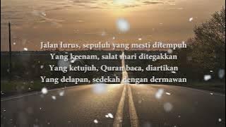 lirik lagu Gita Gutawa - Jalan Lurus