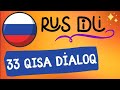 🇷🇺 RUS DİLİNDƏ 33 QISA DİALOQ