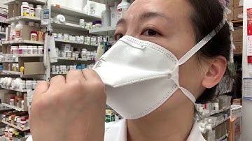 N95 Surgical Masks Try-on and Review