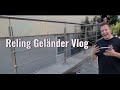 Relinggelnder edelstahl  montage vlog  jpsmetalltv