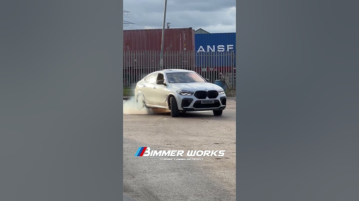 BMW X6M 2WD Option -Drift Mode #burnout #f96bmw #x6m