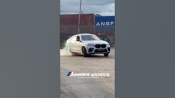 BMW X6M 2WD Option -Drift Mode #burnout #f96bmw #x6m