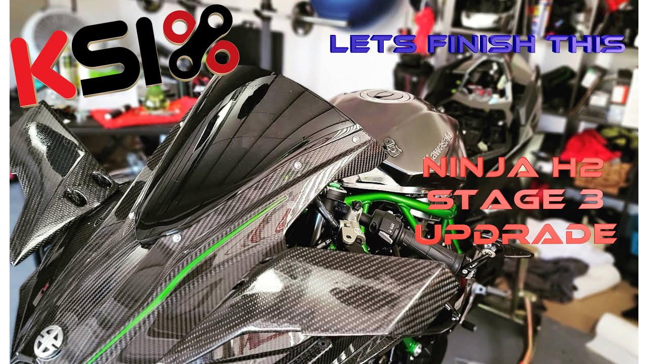 Kawasaki Ninja H2 Stage 3 Upgrade install (Part 4) KSIX YouTube