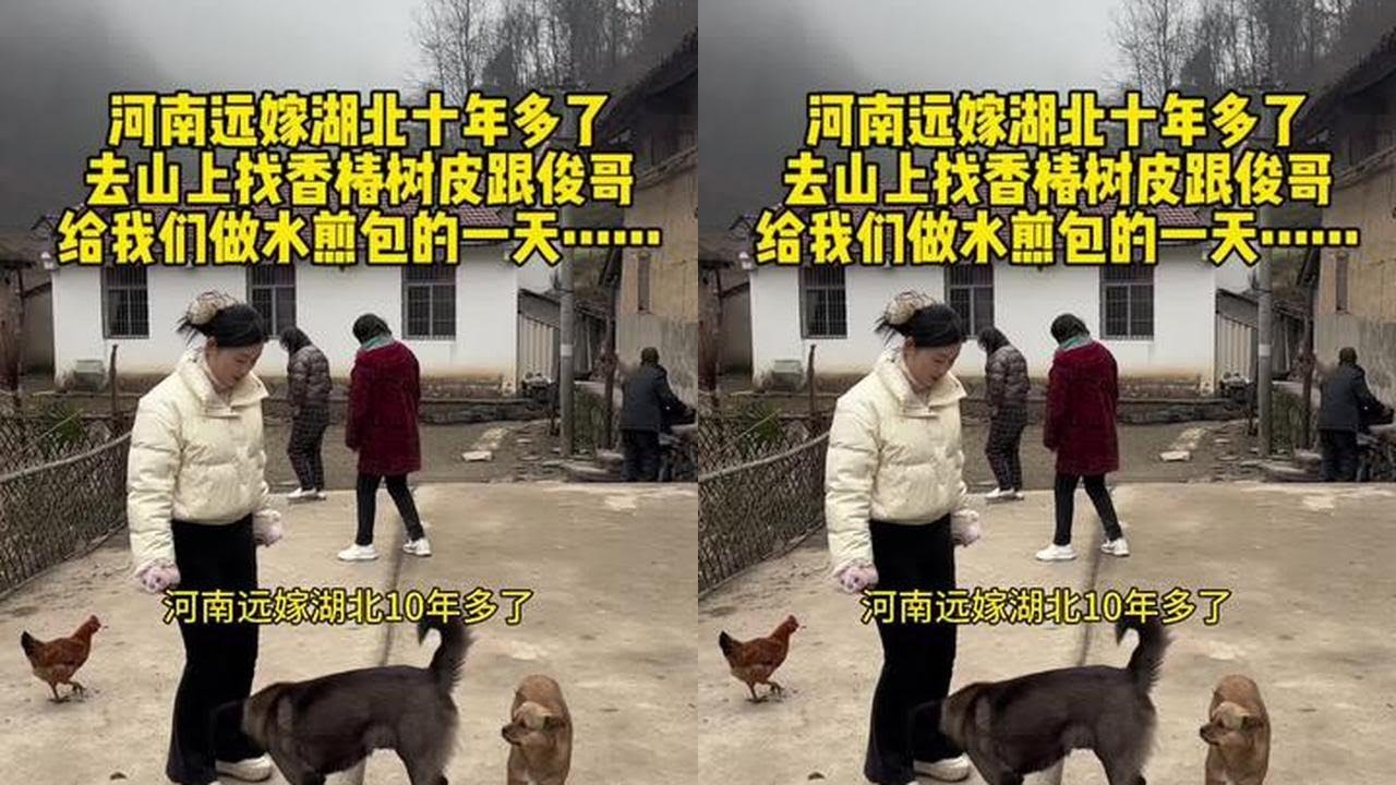 远嫁山村一天真实的生活#记录真实生活 #远嫁 #大山深处自然美 #我的乡村生活 #大山里的味道