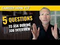 My Top 5 Questions To Ask in a Job Interview