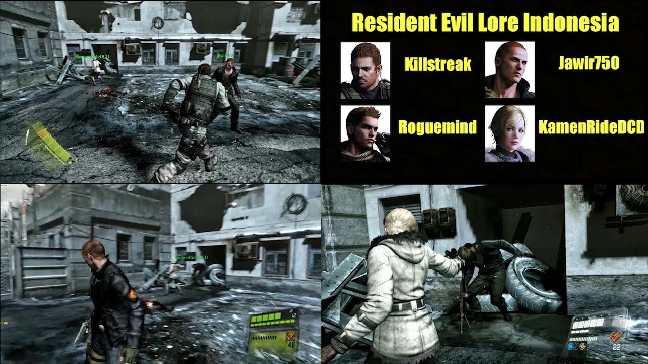 resident evil 6 split screen ps4