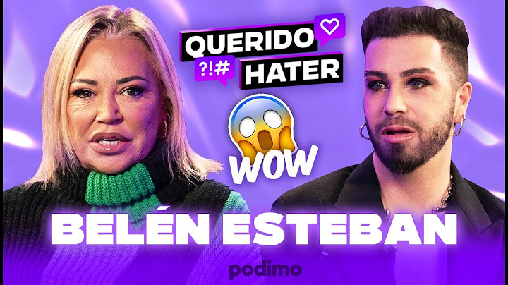 Belén Esteban: "NO quiero saber NADA de PAZ PADILLA" QUERIDO HATER | MALBERT