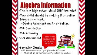 HonAlg: Virtual Meet the Teacher 2026
