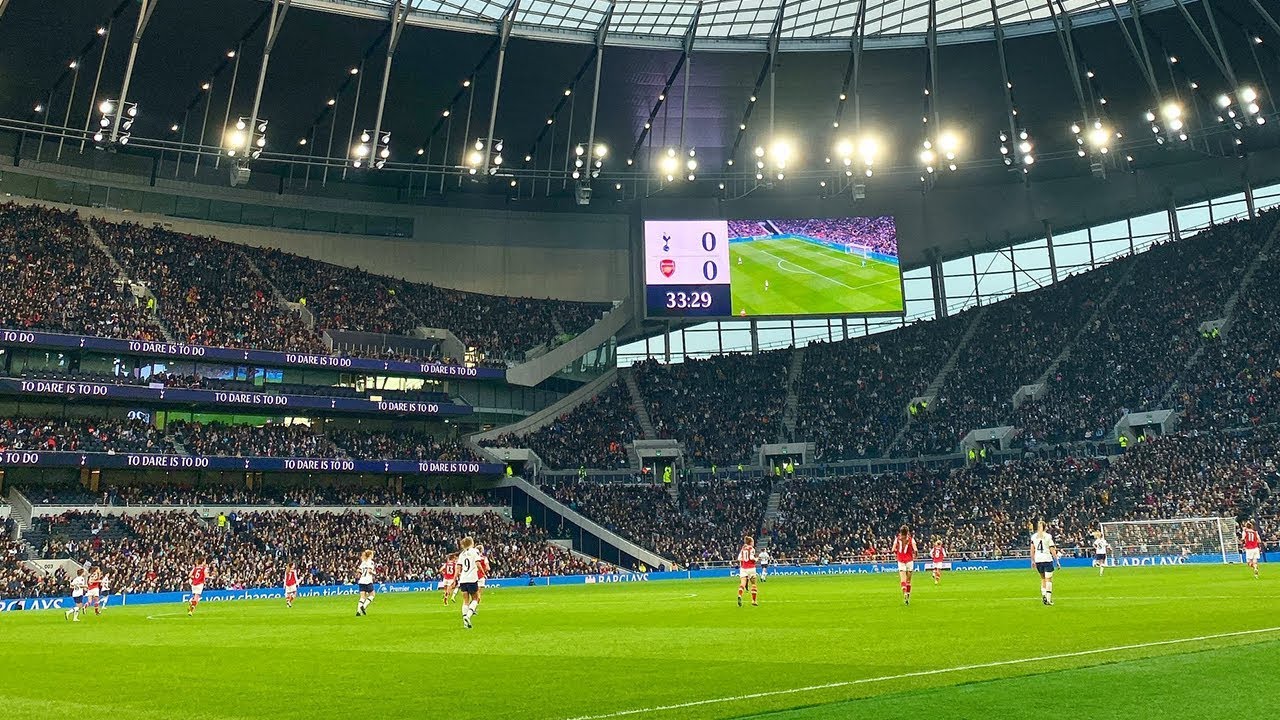 Tottenham Women 0 Arsenal Women 2: WSL Record Attendance! (Match-day