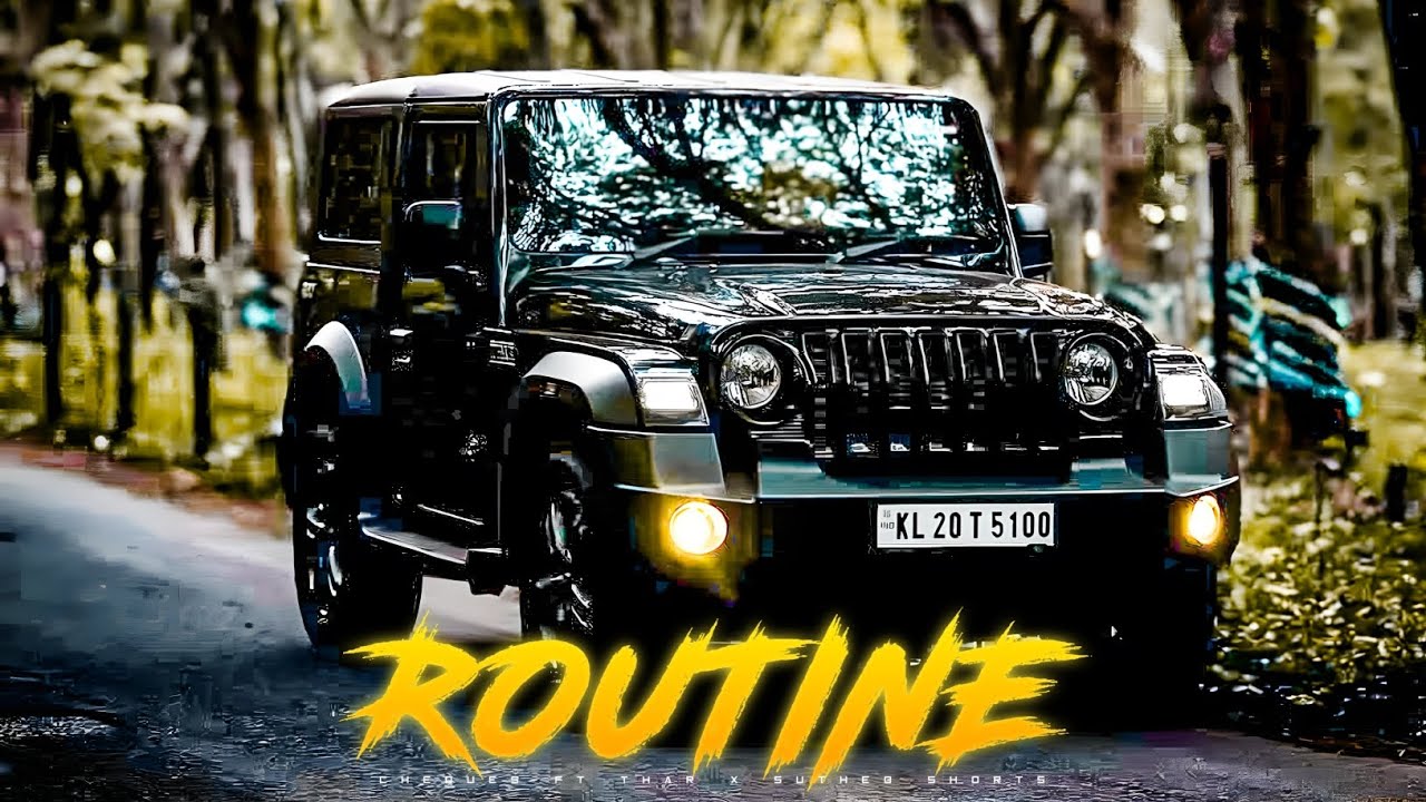 Routine Ft.Thar video | Thar video Status | Routine Shubh Song Edit # ...