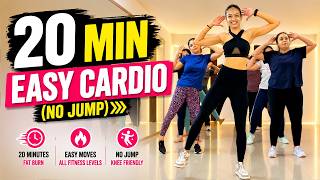 Download Lagu 20 MIN LIGHT CARDIO FOR WEIGHT LOSS ( LOW IMPACT AT HOME NO JUMP NO SQUAT )