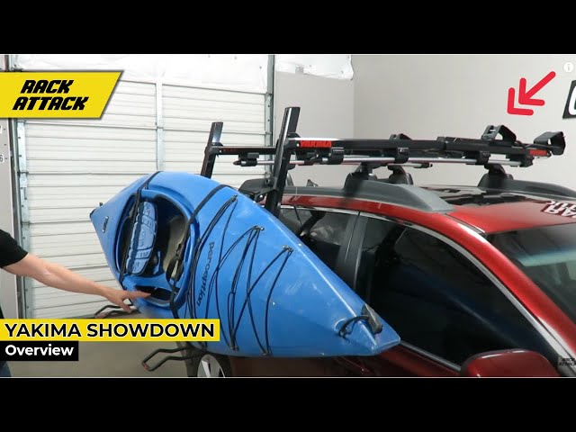 Yakima ShowDown Kayak Carrier on Subaru Outback Wagon 