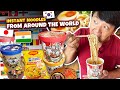 Trying INSTANT NOODLES From AROUND THE WORLD!