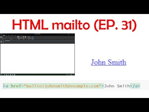 HTML mailto(EP. 31) - Website Development For Beginners