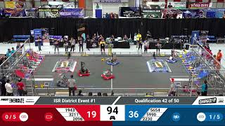 Qualification 42 - 2023 ISR District Event #1