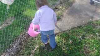Easter Egg Hunt - Caelin and Jared 2012