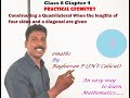 Class 8, Chapter 4,Class No 1, Constructing a Quadrilateral with 4 sides and a diagonal,emaths