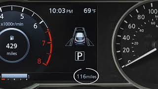 2024 Nissan Kicks - Vehicle Information Display