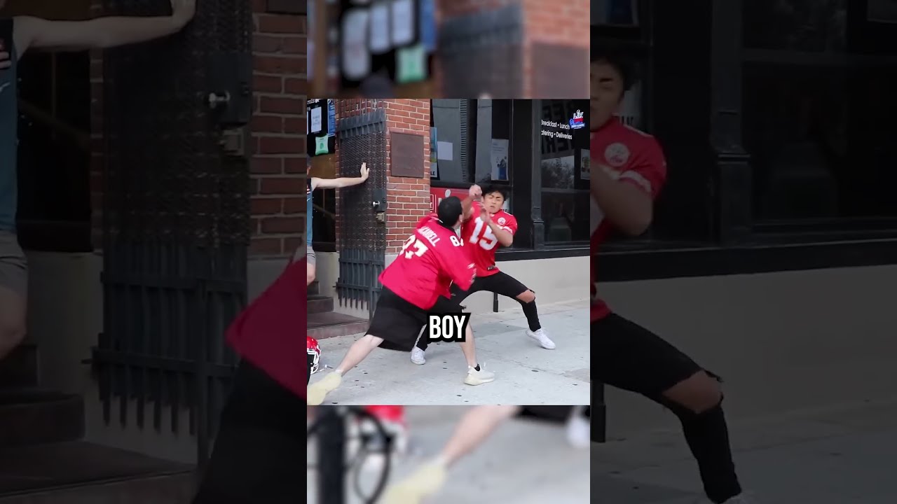 Thumbnail of HE ACTUALLY THREW A PUNCH...