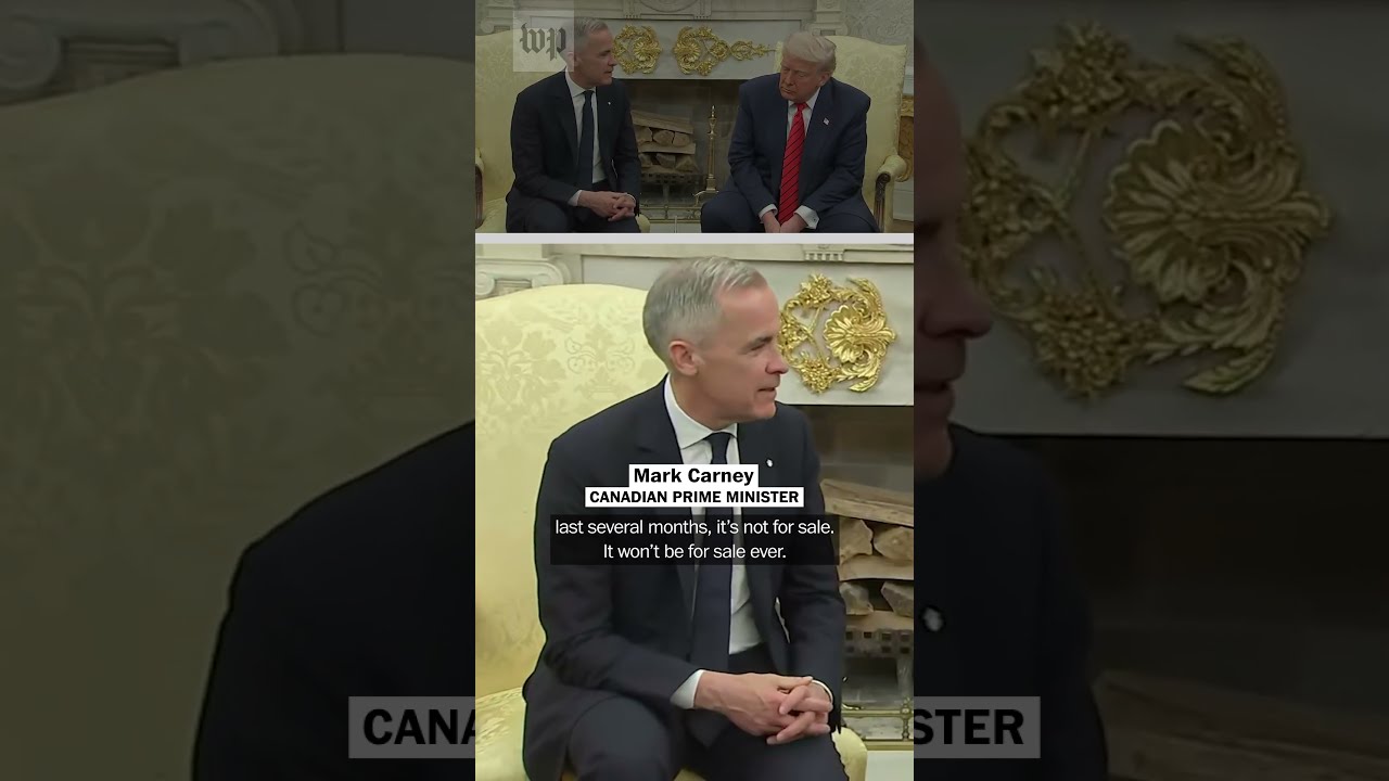 Canada Insists It Is Not For Sale Trump Says We Ll See News Politics